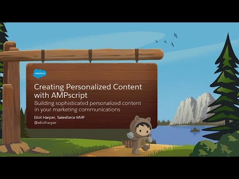 Personalized content with AMPscript in Salesforce Marketing Cloud