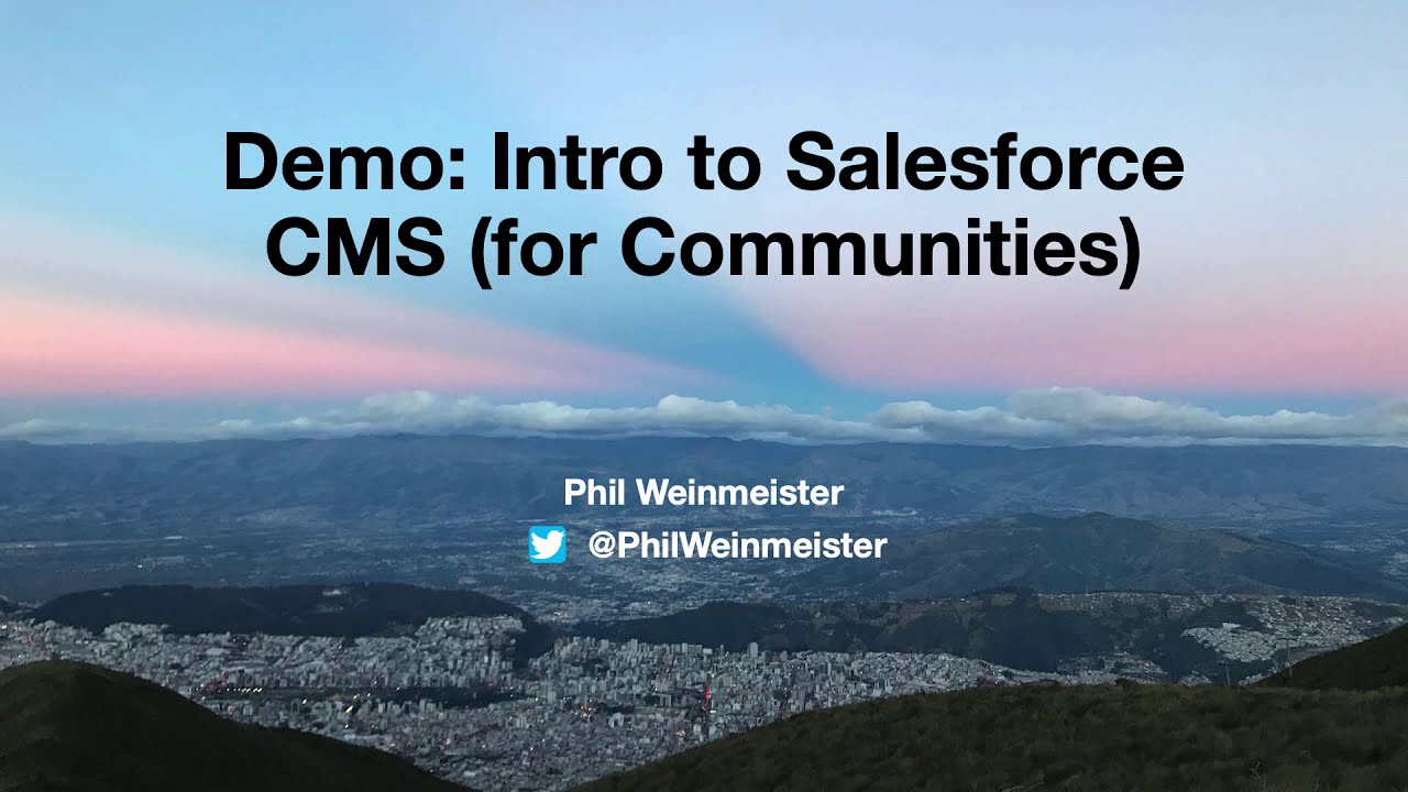 Deliver content fast with Salesforce Content Management System