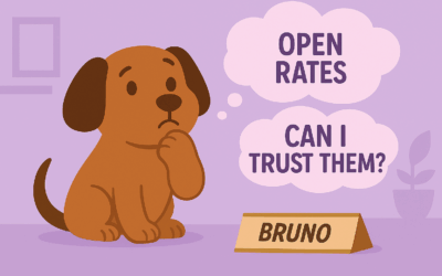 Bruno wonders if he can trust open rates in 2025